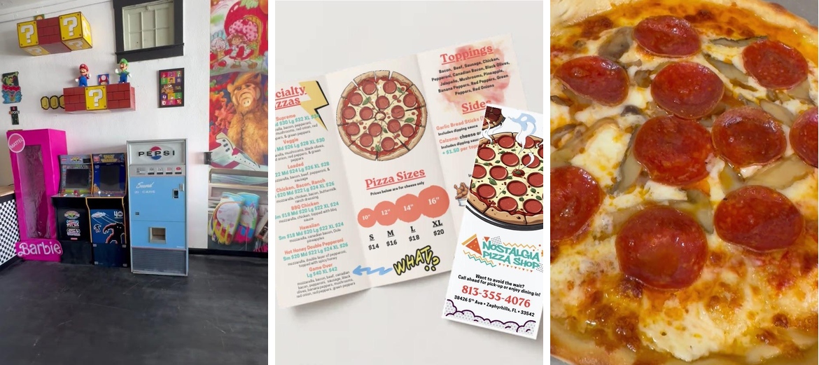 Nostalgia Pizza Shop